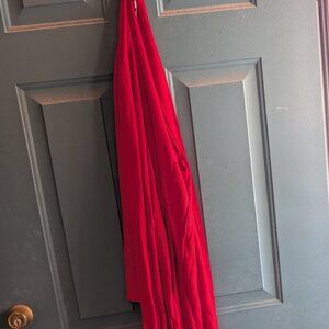 P.J. Salvage Red Ribbed Sweater (Size M)